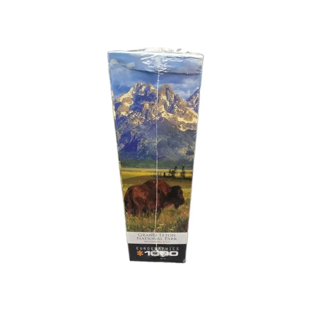 GRAND TETON NATIONAL PARK EUROGRAPHICA PUZZLE NEW SEALED 1000 PIECES HDR Photo